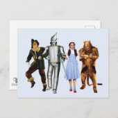 Classic Wizard of Oz Characters Briefkaart (Voorkant / Achterkant)