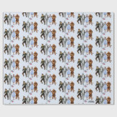 Classic Wizard of Oz Characters Wrapping Paper Cadeaupapier (Vlak)