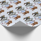 Classic Wizard of Oz Characters Wrapping Paper Cadeaupapier (Hoek)