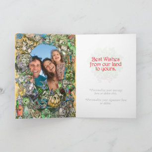 CLASSIC WIZARD OF OZ CHRISTMAS KAART - PERSONALIZE