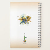 CLASSIC WIZARD of OZ Illustrated Hoesje Art Notitieboek (Achterkant)