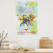 CLASSIC WIZARD OF OZ POSTER - Gele stenen (Keuken)
