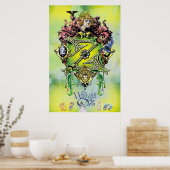 CLASSIC WIZARD OF OZ ROYAL CREST Poster (Keuken)