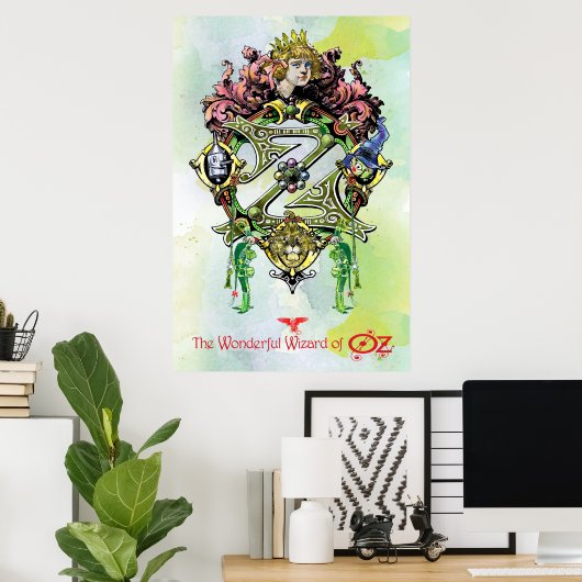 CLASSIC WIZARD OF OZ ROYALTY POSTER (Thuiskantoor)