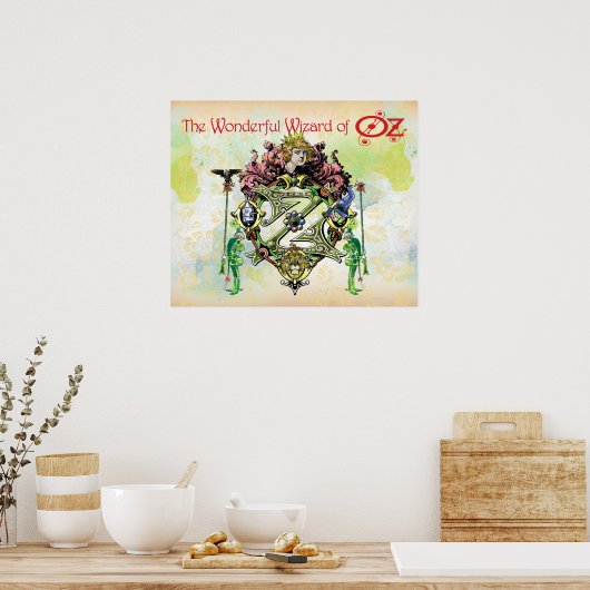 CLASSIC WIZARD OF OZ ROYALTY POSTER (Keuken)
