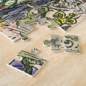 CLASSIC WONDERFUL WIZARD OF OZ CHARACTER PUZZLE LEGPUZZEL (Zijkant)