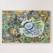 CLASSIC WONDERFUL WIZARD OF OZ CHARACTER PUZZLE LEGPUZZEL (Horizontaal)