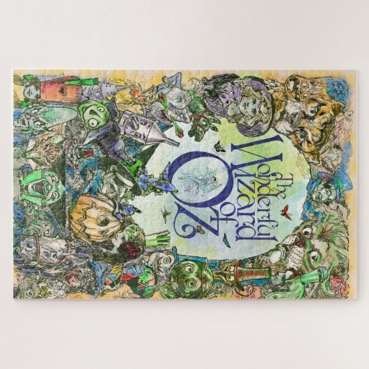 CLASSIC WONDERFUL WIZARD OF OZ CHARACTER PUZZLE LEGPUZZEL (Horizontaal)