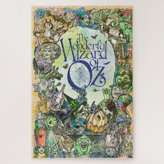CLASSIC WONDERFUL WIZARD OF OZ CHARACTER PUZZLE LEGPUZZEL (Verticaal)