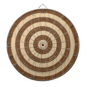 Classic Wooden Dartboard Rustic Wall Game Decor Dartbord (Voorkant)