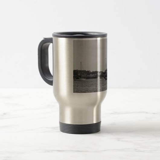 Classic Wooden Yacht Reisbeker (Voorkant links)