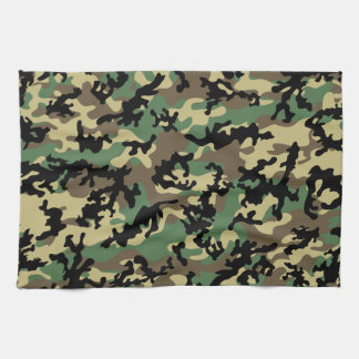 Classic Woodland Camo Kitchen Towels Theedoek