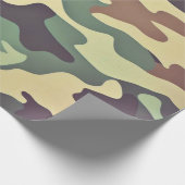 Classic Woodland Camouflage Cadeaupapier (Hoek)