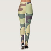 Classic Woodland Camouflage Leggings (Achterkant)