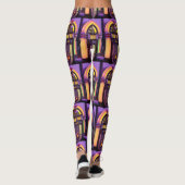 Classic Wurlitzer Jukebox Leggings (Achterkant)
