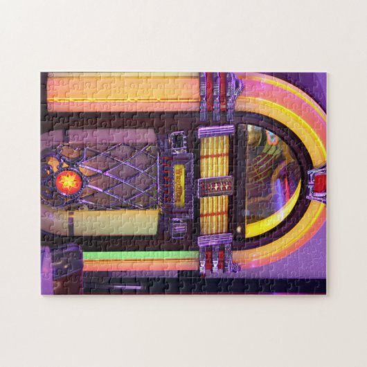 Classic Wurlitzer Jukebox Legpuzzel (Horizontaal)