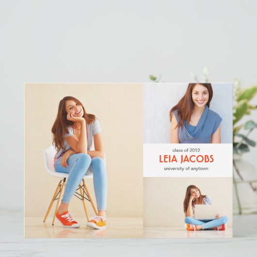 Classic XL 3 Aankondiging Afstuderen foto's (Staand voorkant)