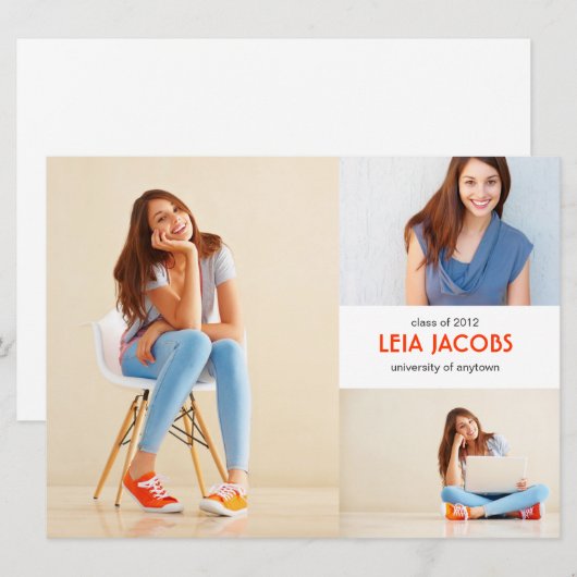 Classic XL 3 Aankondiging Afstuderen foto's (Voorkant / Achterkant)