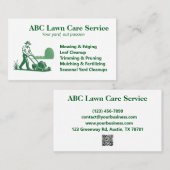 Classic Yard Pro Lawn Care Visitekaartje (Voorkant / Achterkant)