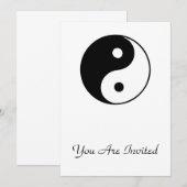 Classic Yin Yang Kaart (Voorkant / Achterkant)