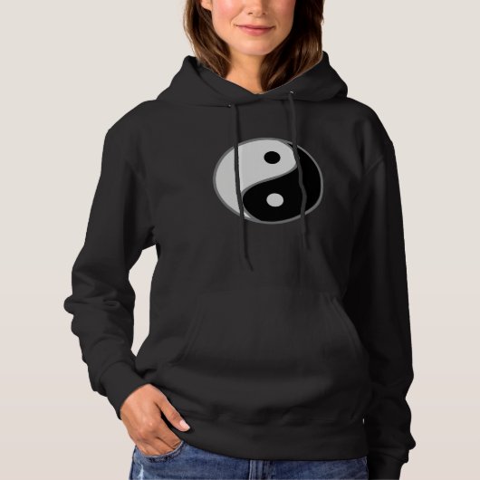 classic yinyang for balance life hoodie (Voorkant)