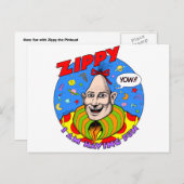 Classic Zippy briefkaart (Voorkant / Achterkant)