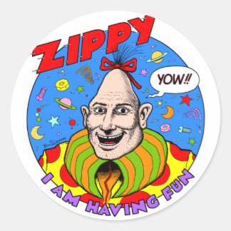 Classic Zippy Sticker