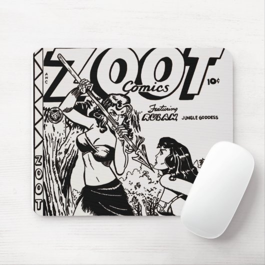 Classic ZOOT Comics Mousepad Muismat (Met muis)