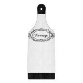 Classic  Zwart & Wit Snijplank (Voorkant)