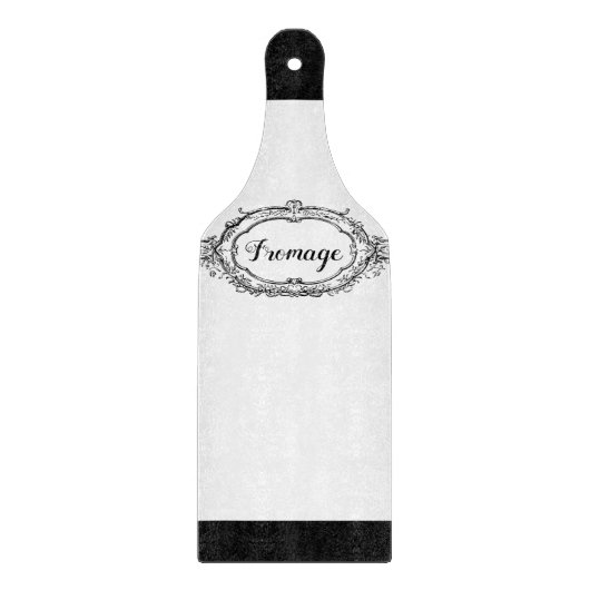 Classic  Zwart & Wit Snijplank (Voorkant)