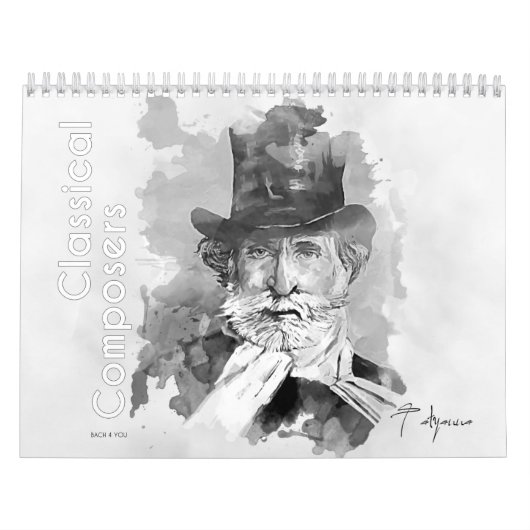 Classical Composers Calendar Kalender (Hoes)