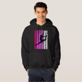 Classical Dance Pink Team Fan Believe Motivational Hoodie (Voorkant volledig)