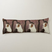 Classical Harpist Guinea Pig Body Pillow Lichaamskussen (Achterkant)