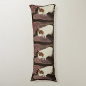 Classical Harpist Guinea Pig Body Pillow Lichaamskussen (Voorkant Verticaal)