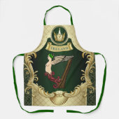 Classical Irish Celtic Harp Service Schort (Voorkant)