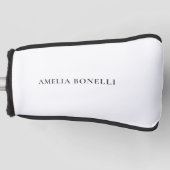Classical Minimalist Professional Plain Golfheadcover (Voorkant)