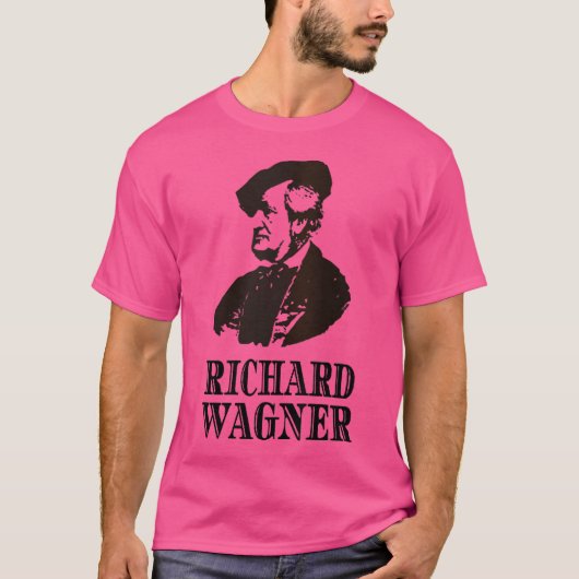 Classical Music Opera Violin Piano Composer Richar T-shirt (Voorkant)