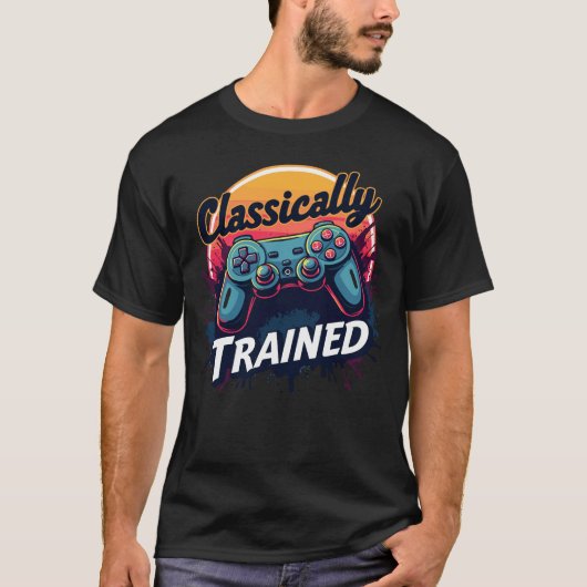 Classically Trained Gamer T-shirt (Voorkant)