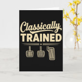 Classically Trained Manual Car Pedals Driving Kaart (Gele Bloem)
