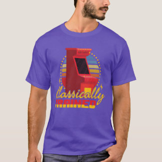 Classicallyrained Arcade Gamer Retro Games boy T-shirt