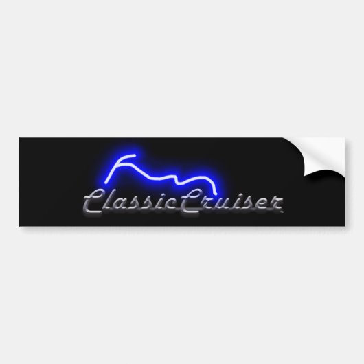 ClassicCruiser.com bumpersticker (Voorkant)