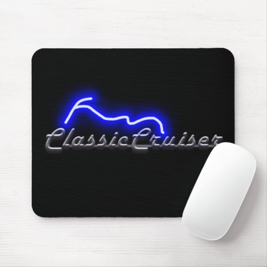 ClassicCruiser.com Logo Muismat (Met muis)
