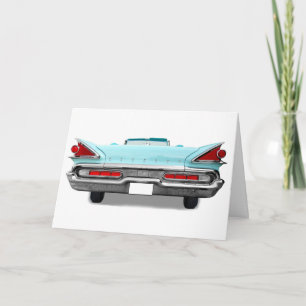 CLASSICER AUTO VERJAARDAGSKAART KAART