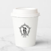 ClassicFrame diner Restaurant Papieren Bekers (Voorkant)