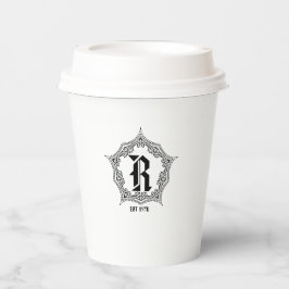 ClassicFrame  diner Restaurant Papieren Bekers