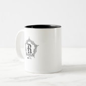 ClassicFrame diner Restaurant Tweekleurige Koffiemok (Voorkant links)