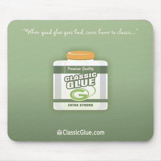 ClassicGlue Mousepad Muismat (Voorkant)
