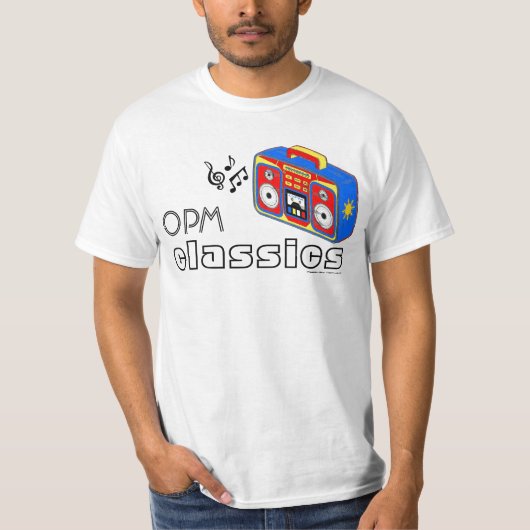 Classics OPM (Original Pilipino Music) T-shirt (Voorkant)