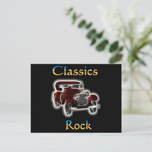 classics Rock 2 Briefkaart (Staand voorkant)