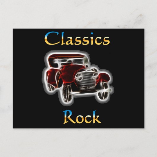 classics Rock 2 Briefkaart (Voorkant)